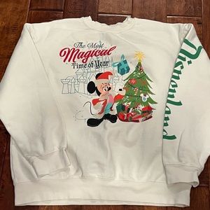 Disneyland Christmas pullover for adults L